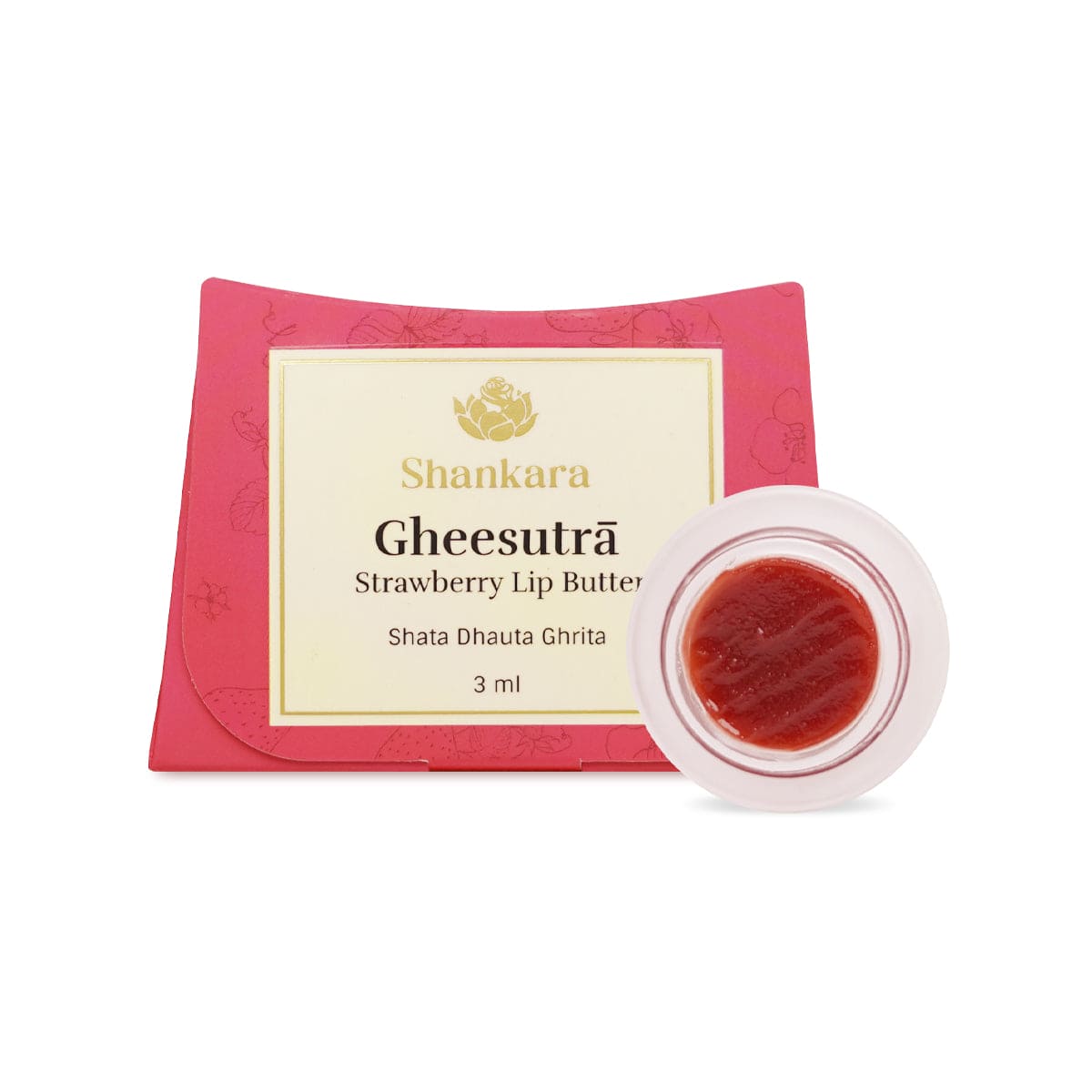 Gheesutrā Strawberry Lip Butter