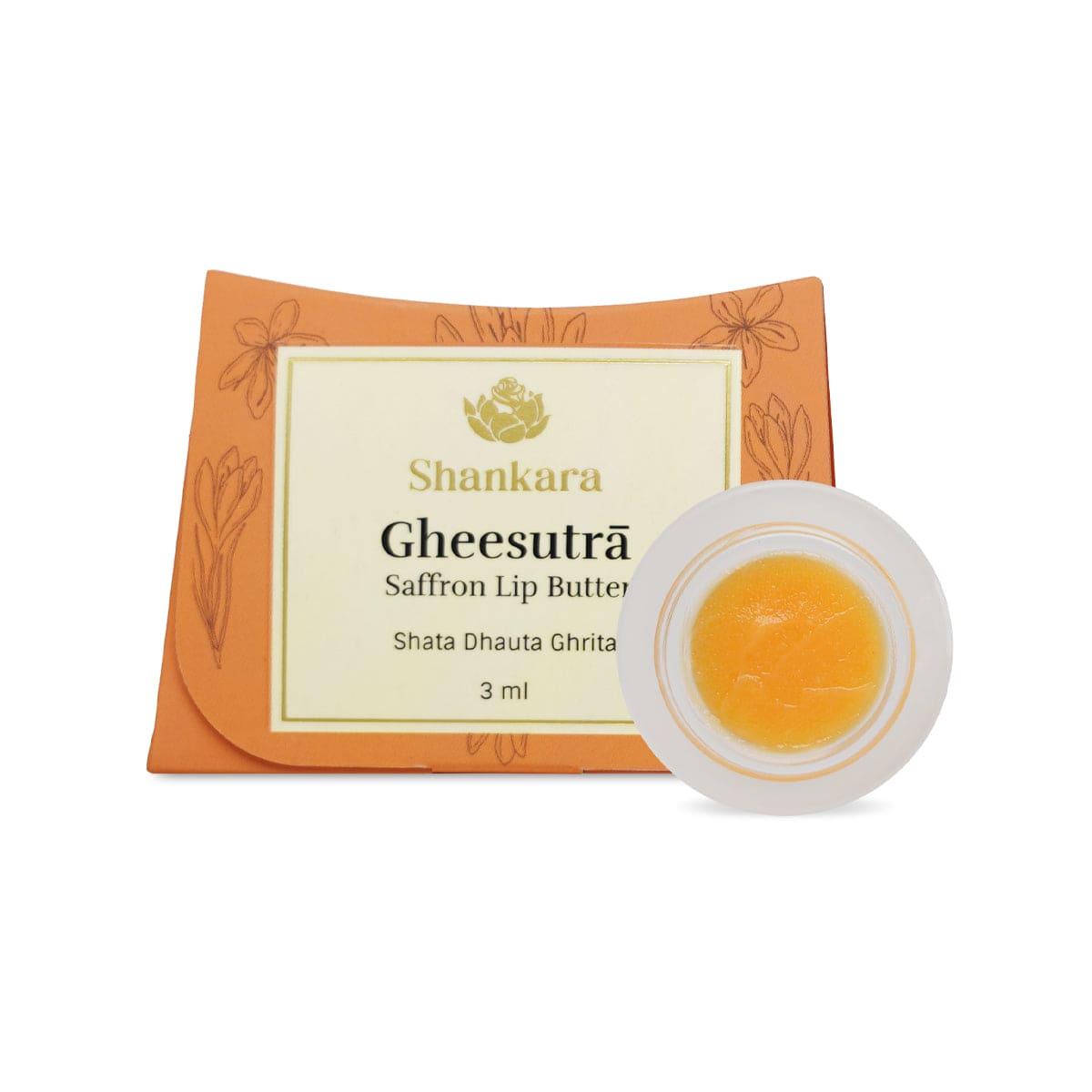 Gheesutrā Saffron Lip Butter